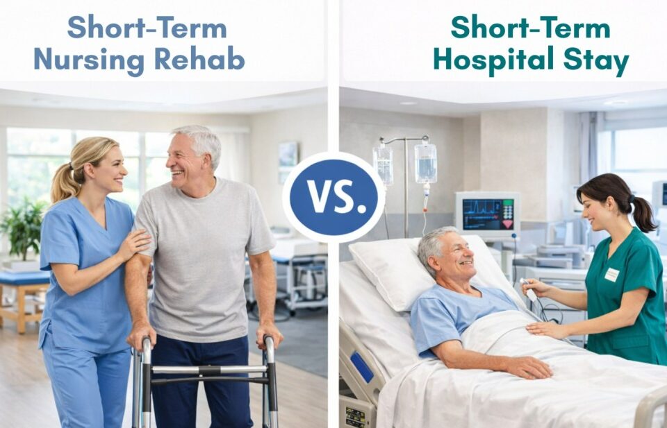 The Benefits of Short-Term Rehab in a Skilled Nursing Setting vs. Hospital Stay - Crystalbluffs